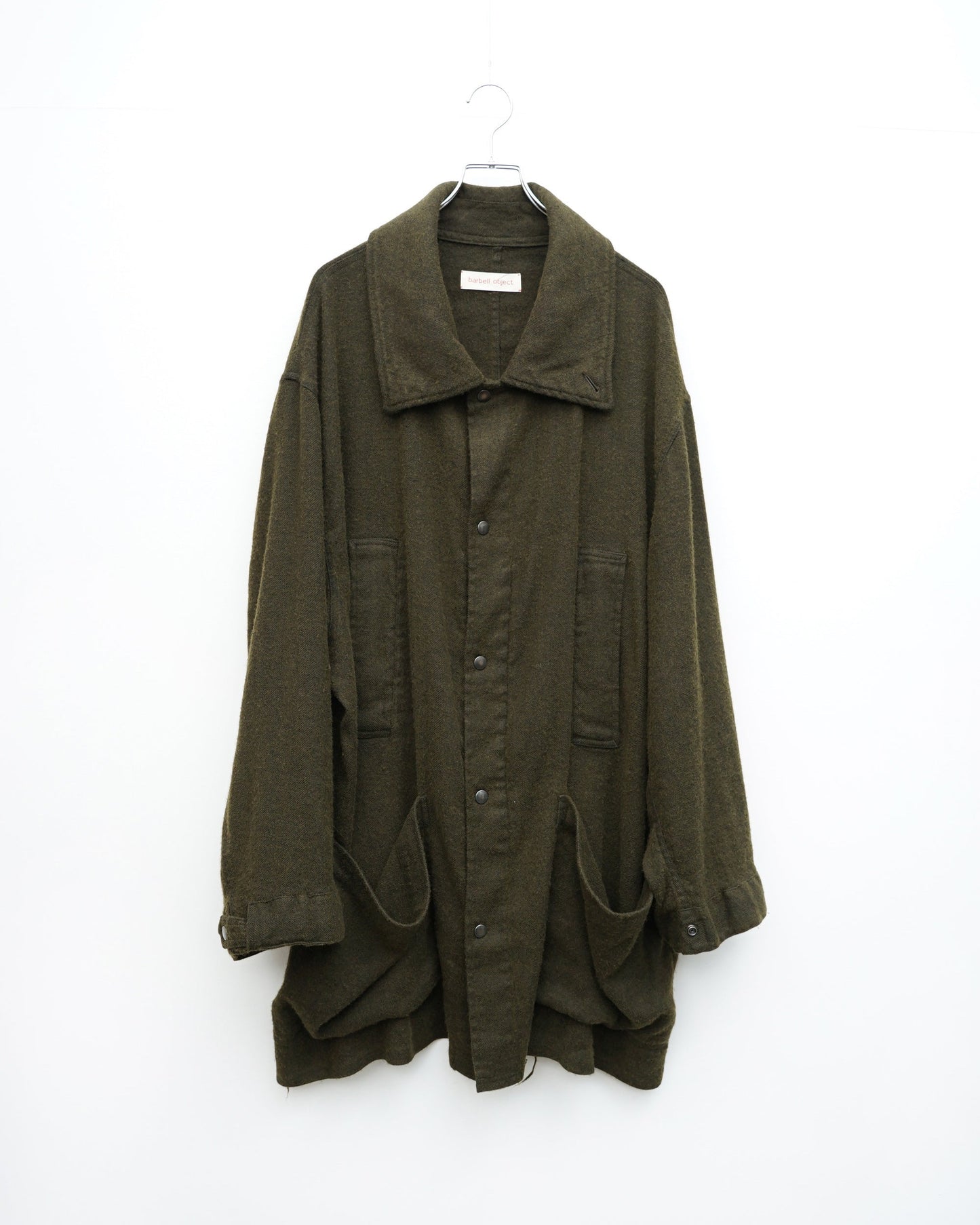 barbell object　バーベルオブジェクト　flower fl coat　moss 正面