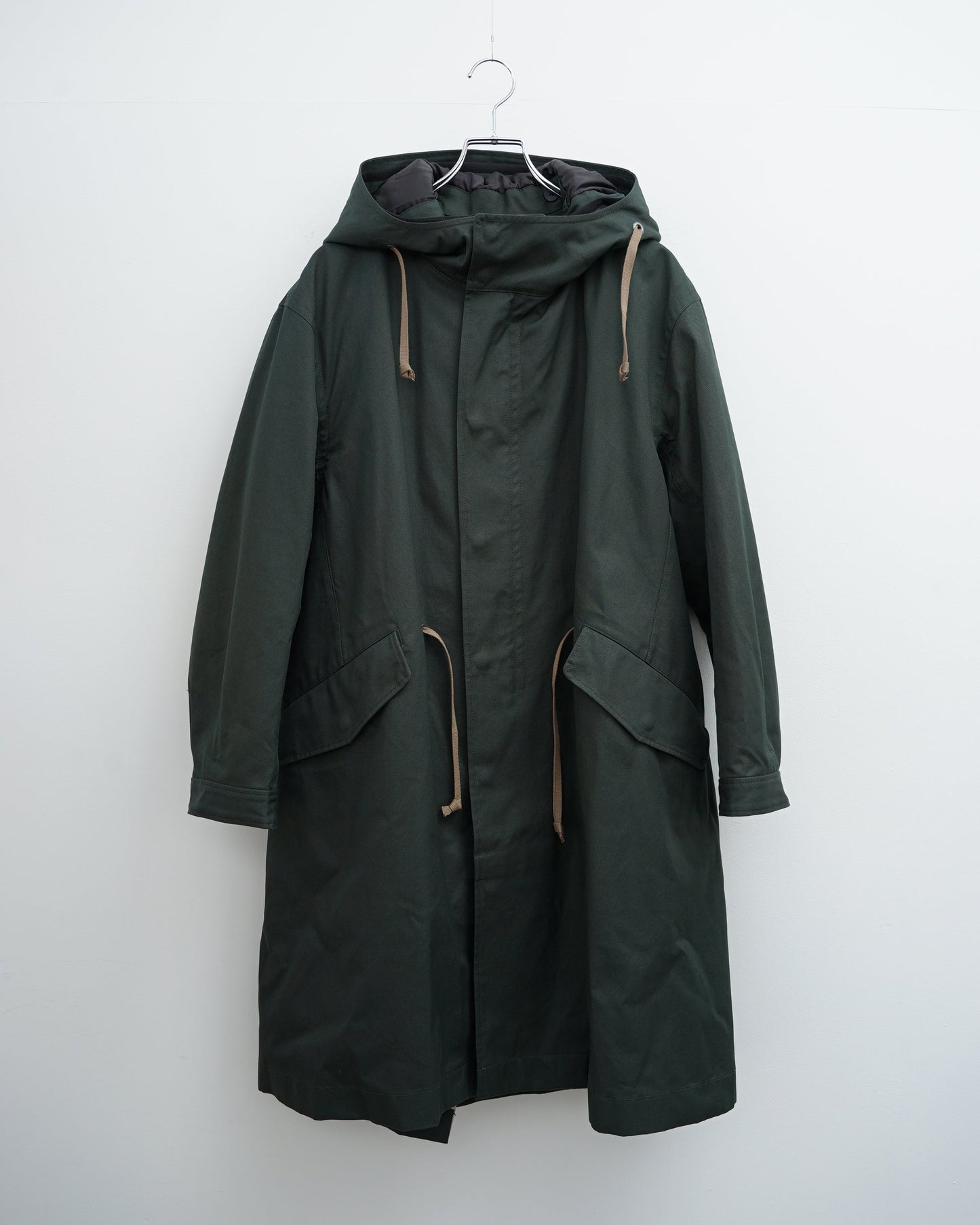 ANSNAM アンスナム　MODS COAT 正面　カーキ