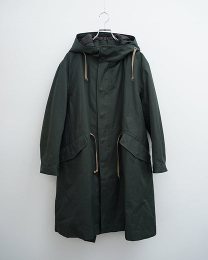 ANSNAM アンスナム　MODS COAT 正面　カーキ