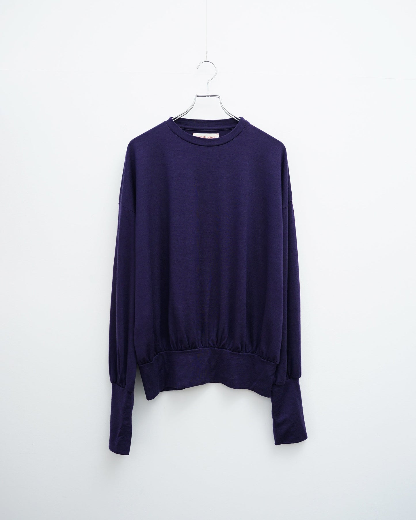 barbell object　バーベルオブジェクト　sw bo top　d.purple　正面