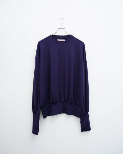 barbell object　バーベルオブジェクト　sw bo top　d.purple　正面