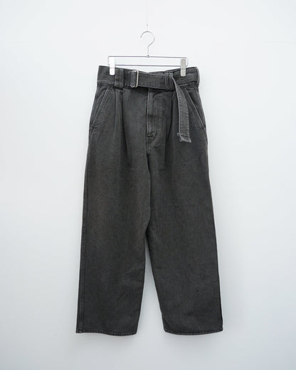barbell object　バーベルオブジェクト　Denim pt 　fade  正面