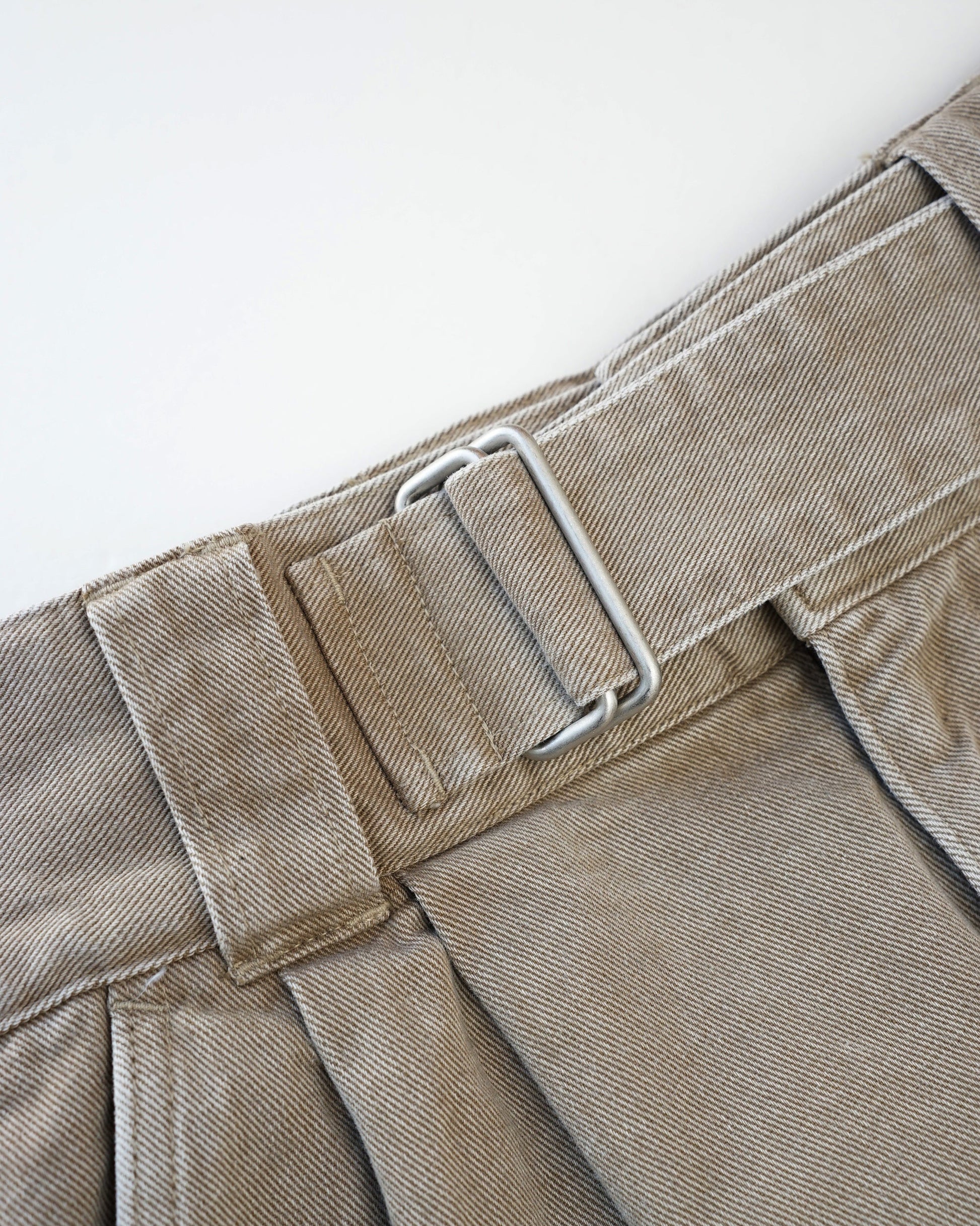 barbell object　バーベルオブジェクト　Denim pt　デニムパンツ　ベルト部分　バックル　
