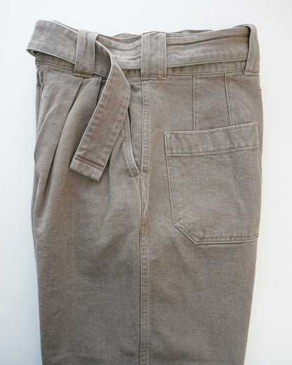 barbell object　バーベルオブジェクト　Denim pt　デニムパンツ　側面から見たディテール