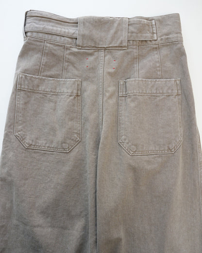 barbell object　バーベルオブジェクト　Denim pt　デニムパンツ　バックポケット　ディテール