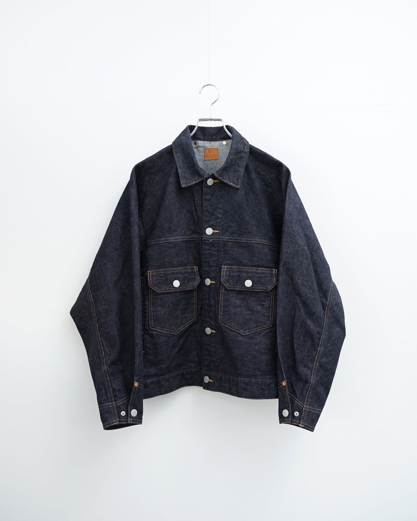 O-　XXT-JK　レイチョルイラボ　トラッカージャケット　正面　デニム　