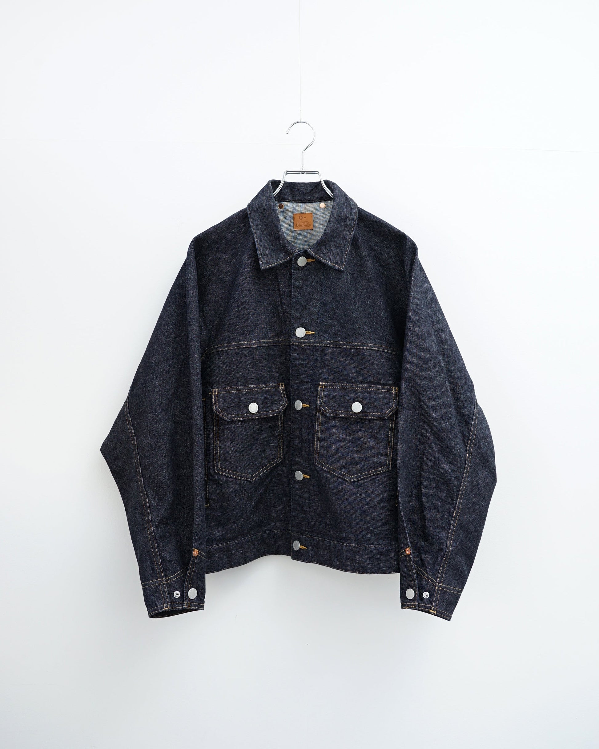 O-　XXT-JK　レイチョルイラボ　トラッカージャケット　正面　デニム　