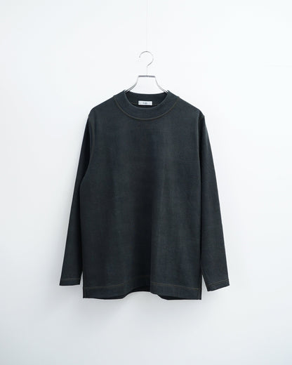 Cale　カル　HOLLOW YARN JERSEY L/S TEE  カットソー　正面