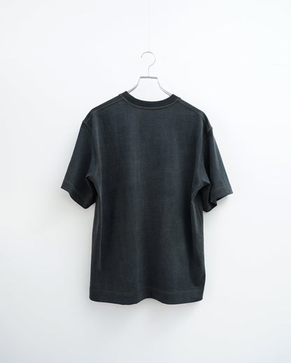 Cale カル HOLLOW YARN JERSEY S/S TEE  背面　カットソー