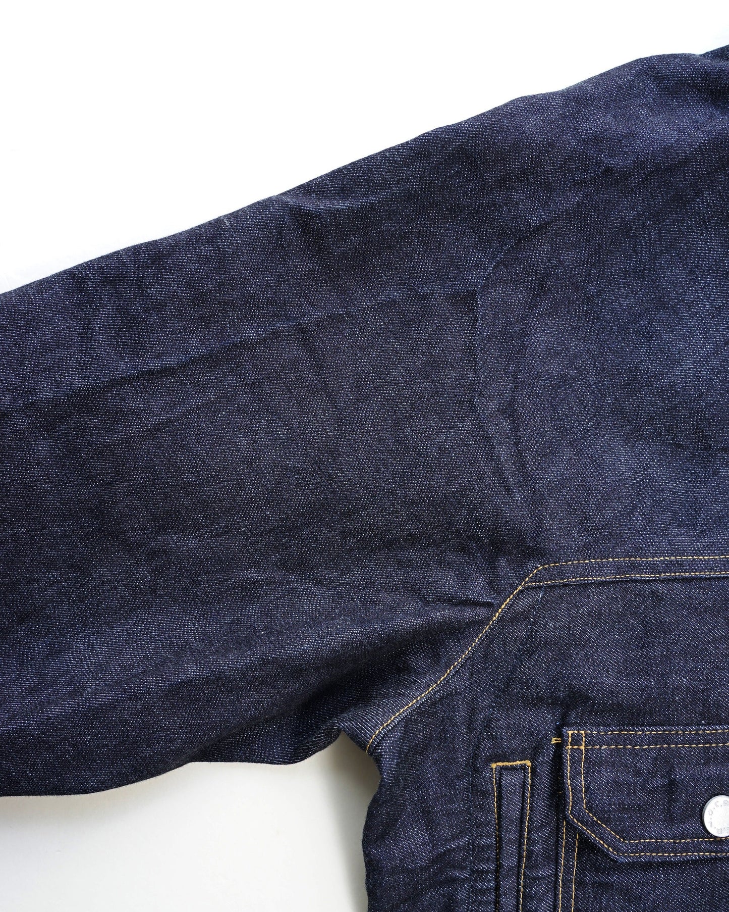 デニム　袖のパターン　