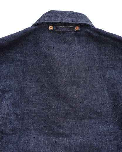 トラッカージャケット　デニム　背面