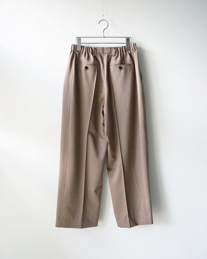 Cale　WOOL DOESKIN EASY TROUSERS