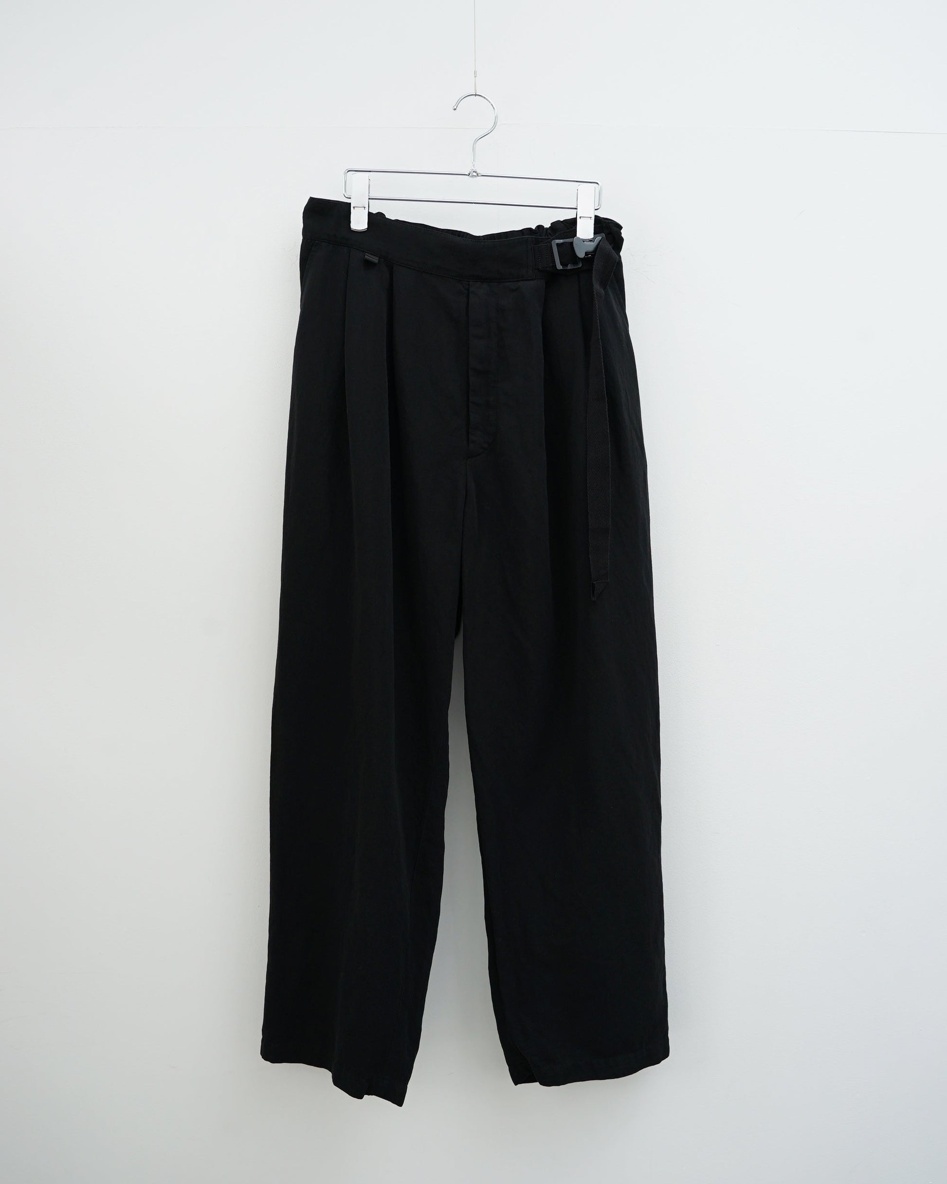 barbell object  バーベルオブジェクト  clip pt  クリップパンツ　black　正面