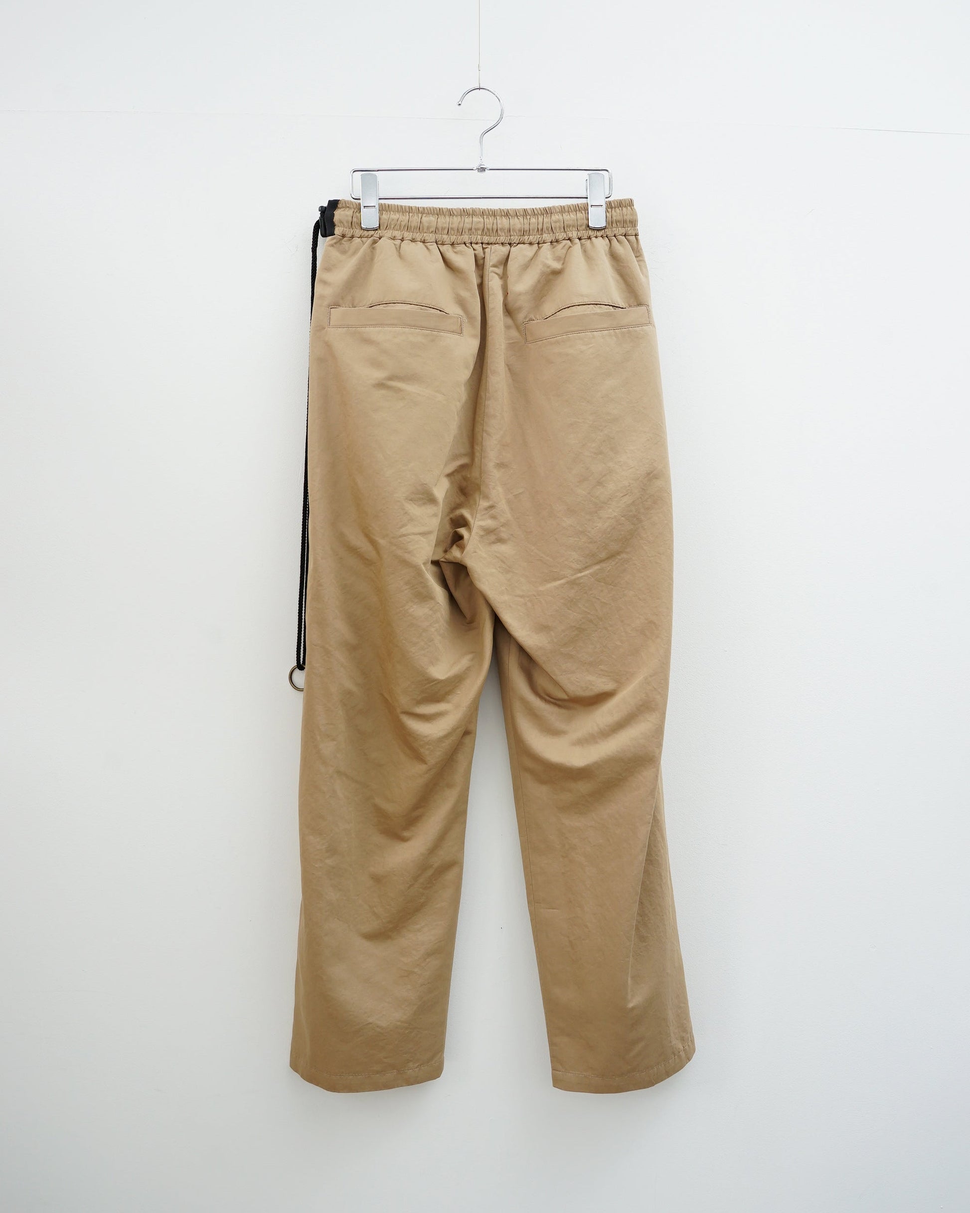 barbell object  バーベルオブジェクト　sk pt  チノパン　スラックス　beige 背面