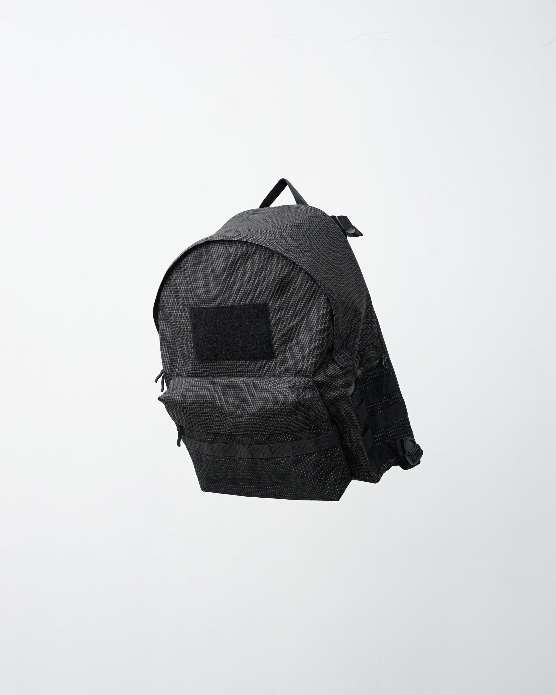 bagjack 　 O -　  daypack m 　バッグジャック　デイバッグ　レイチョウルイラボ　ブラック　正面