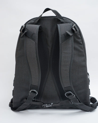 bagjack 　 O -　  daypack m 　バッグジャック　デイバッグ　レイチョウルイラボ　ブラック　背面