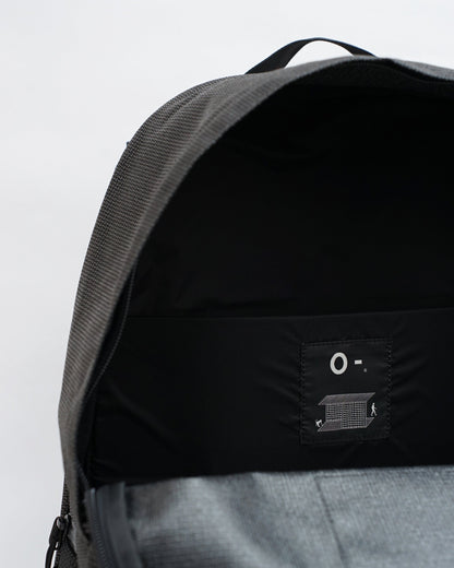 bagjack 　 O -　  daypack m 　バッグジャック　デイバッグ　レイチョウルイラボ　ブラック　内装　タグ