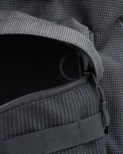 bagjack 　 O -　  daypack m 　バッグジャック　デイバッグ　レイチョウルイラボ　ブラック　フロントポケット　Dカン　パーツ