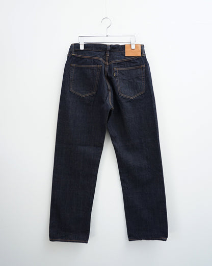 AUBERGE オーベルジュ　CARIB XX　デニムパンツ　海島綿　カリビンアンシーアイランドコットン　背面　Indigo  