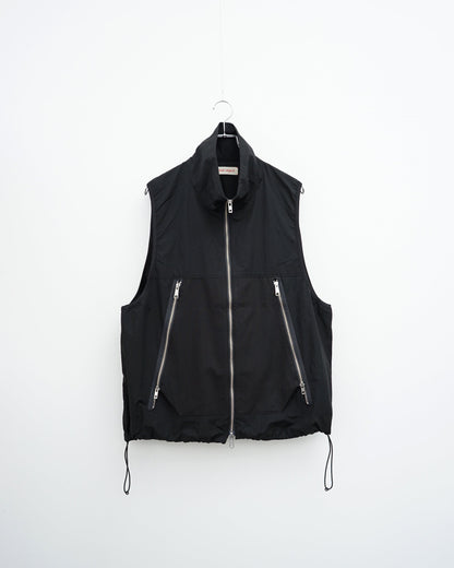 barbell object　バーベルオブジェクト　un vest　ベスト　正面　black