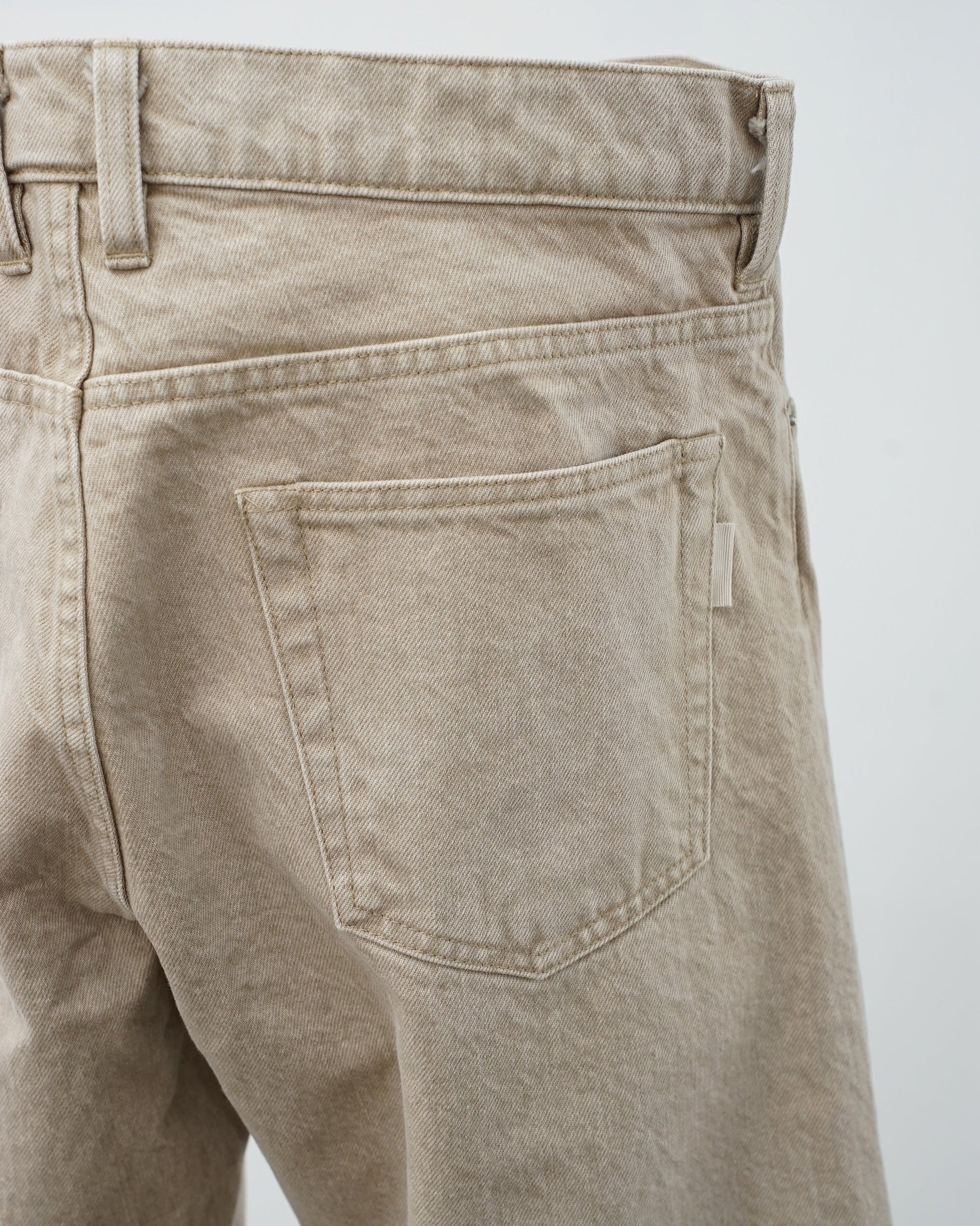 Fendart  フェンダール　Jean 901　デニムパンツ　ジーンズ　カーキベージュ　バックポケット