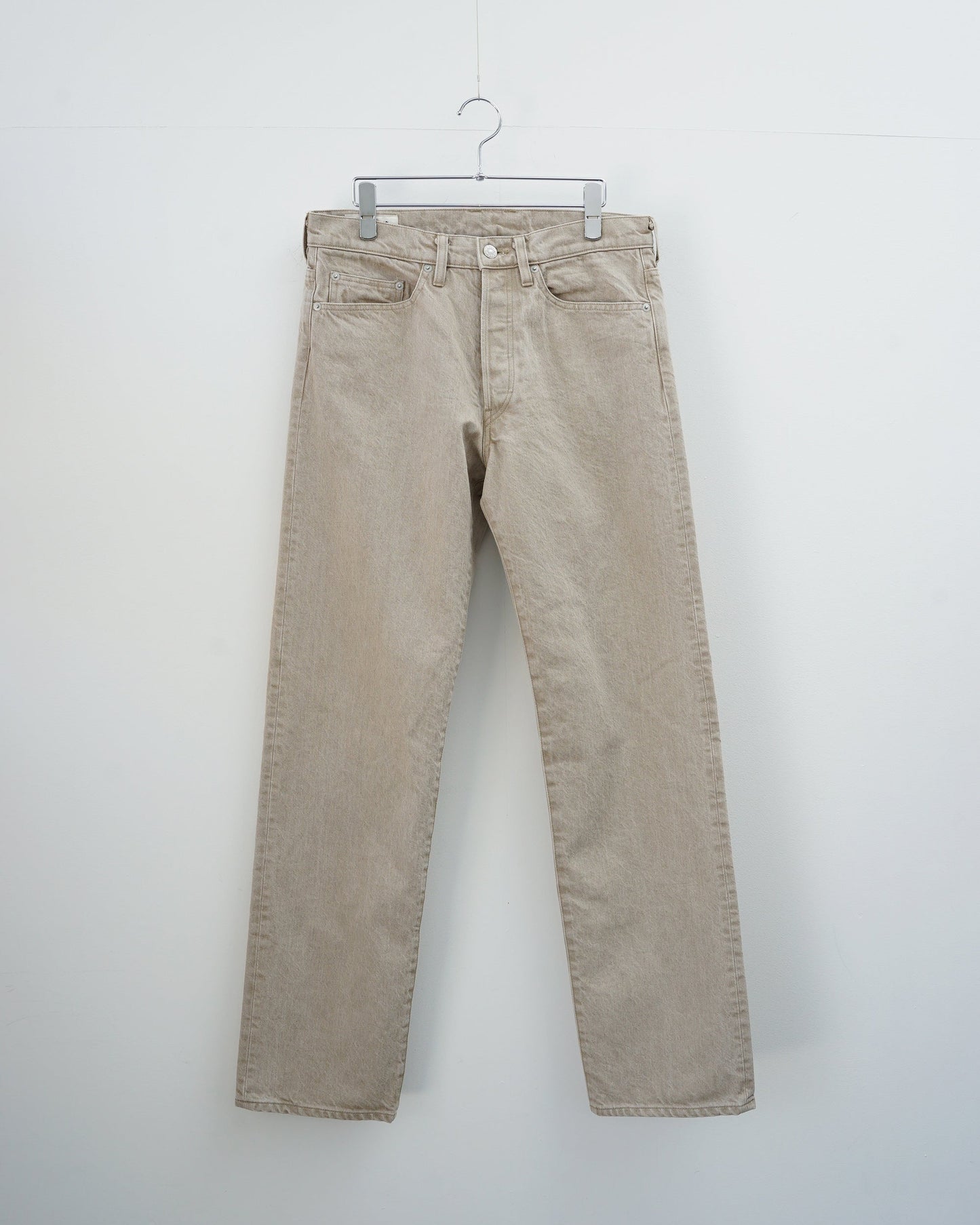 Fendart  フェンダール　Jean 901　デニムパンツ　ジーンズ　カーキベージュ　正面