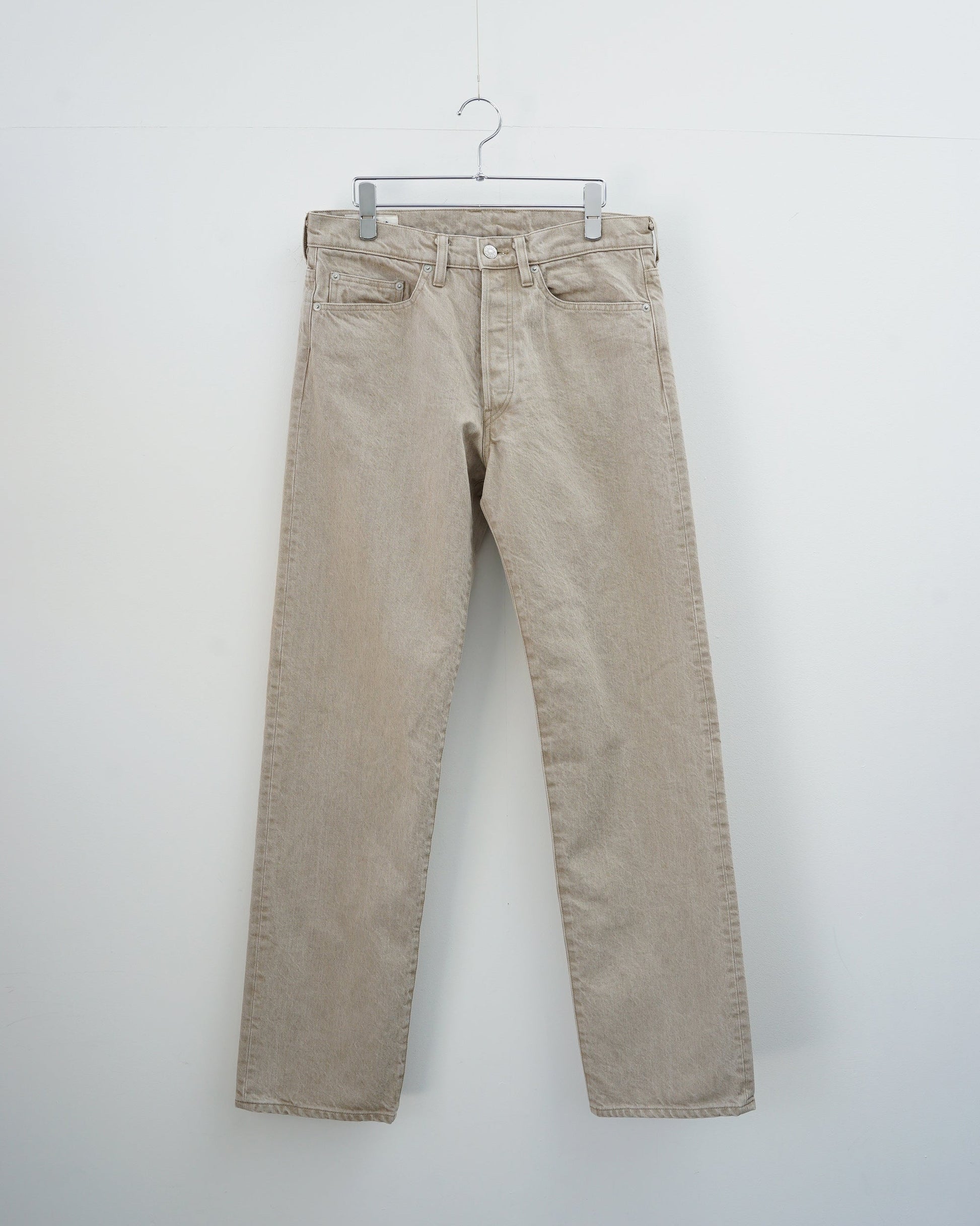 Fendart  フェンダール　Jean 901　デニムパンツ　ジーンズ　カーキベージュ　正面