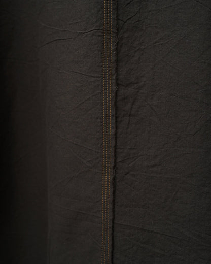 Cale カル　KHADI COTTON GARMENT DYED JACKET　カディコットン　テーラードジャケット　スミクロ　ステッチ部分