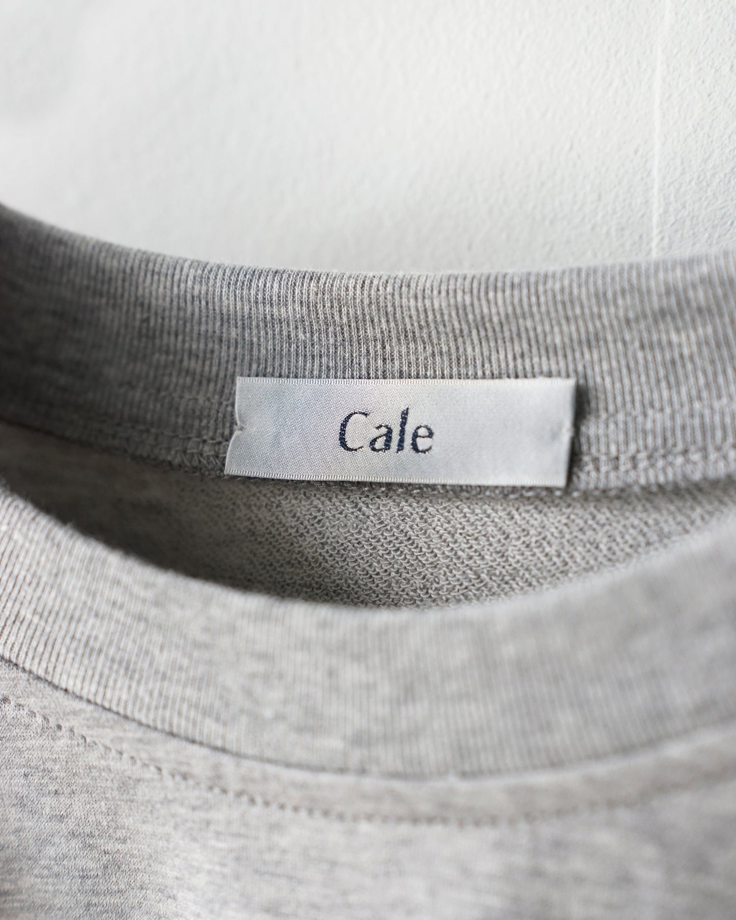 Cale　36G SUPER FINE GAUGE L/S SWEAT