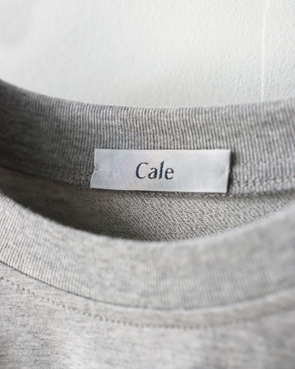 Cale　36G SUPER FINE GAUGE S/S SWEAT