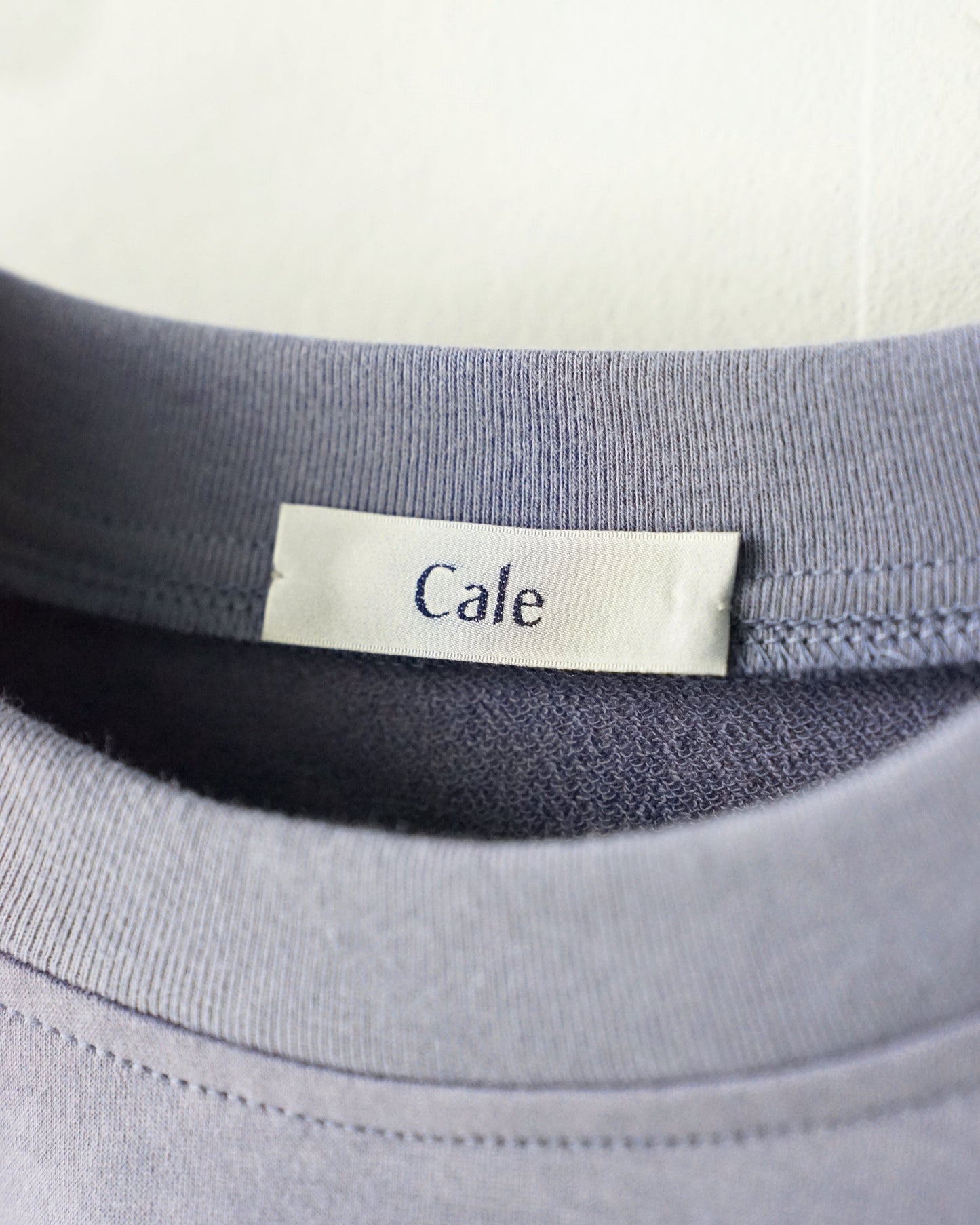 Cale　36G SUPER FINE GAUGE S/S SWEAT