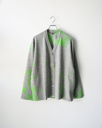 suzusan　Merino Wool Jersey Cardigan