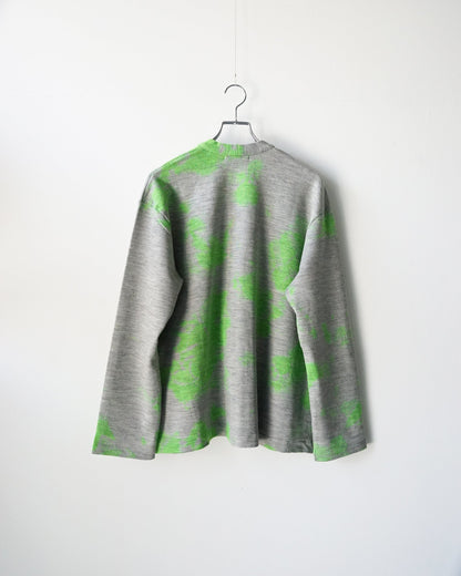 suzusan　Merino Wool Jersey Cardigan
