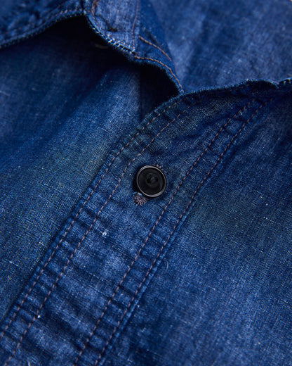 NICENESS　ナイスネス　CHAMBRAY WORK SHIRT MOLINA　シャンブレーワークシャツ　ボタン　パーツ