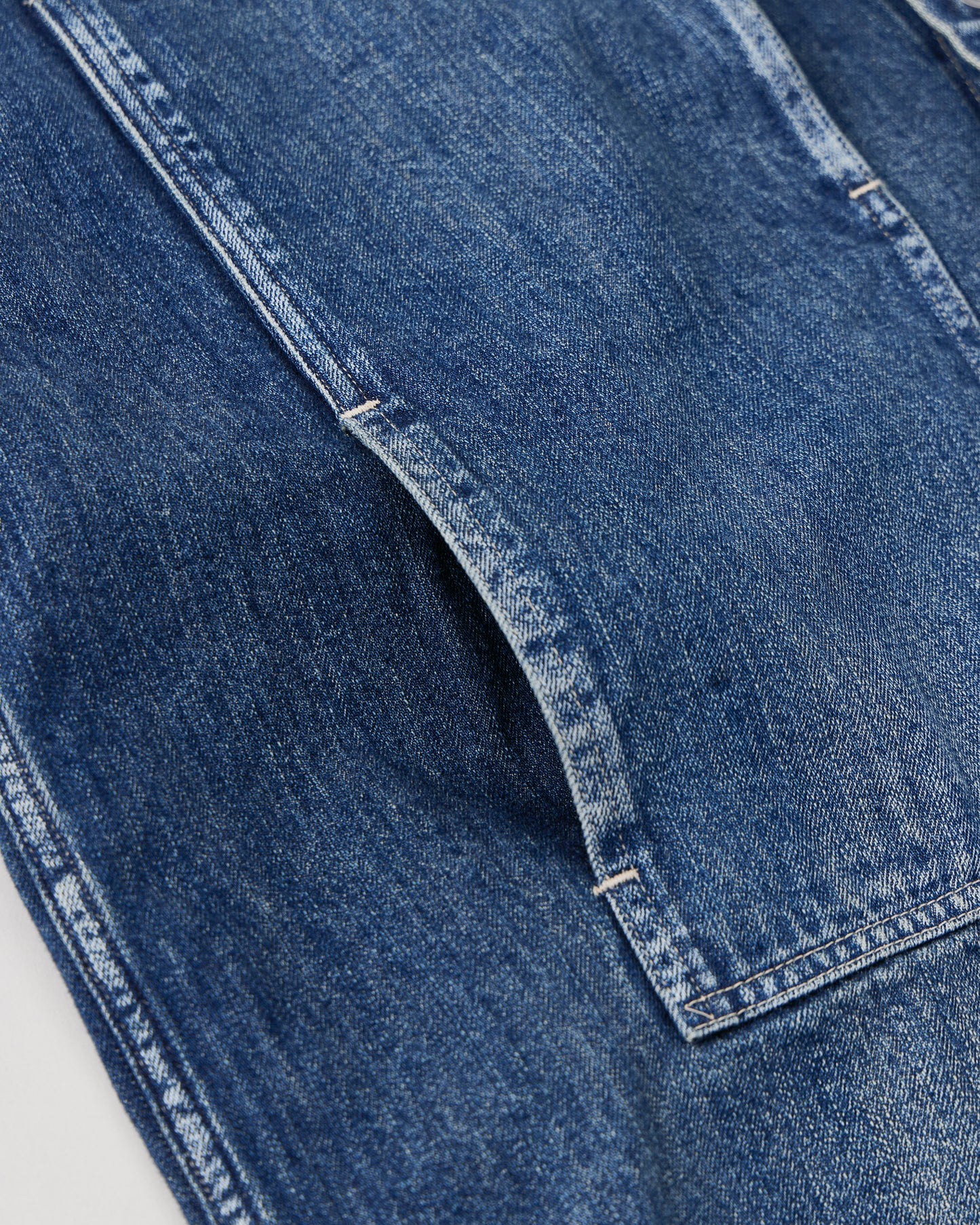 NICENESS　DISTRESSED DENIM JACKET  I.COXON