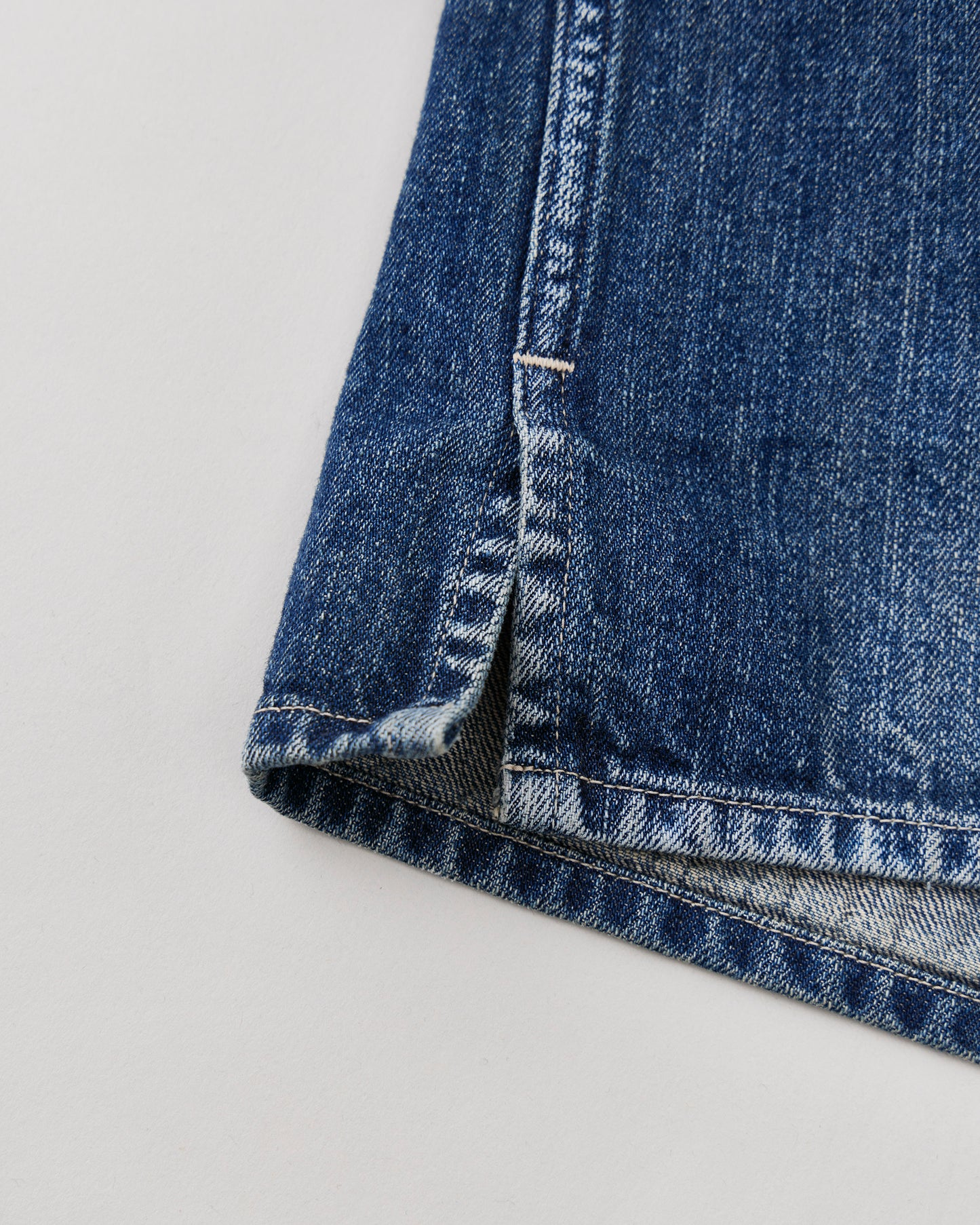 NICENESS　DISTRESSED DENIM JACKET  I.COXON