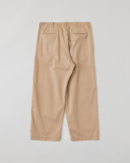 NICENESS　DISTRESSED RESIZED CHINO TROUSERS  ALBARN