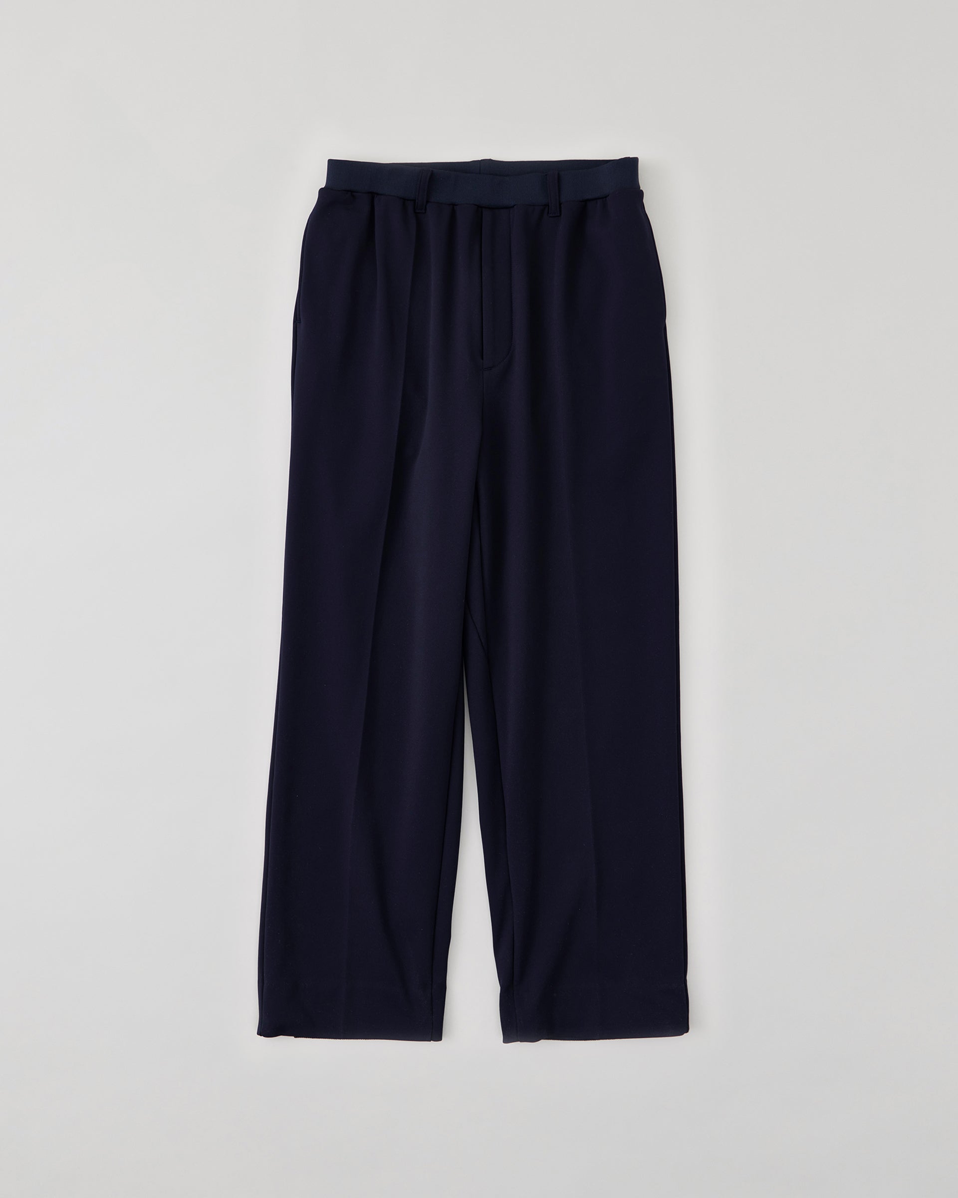 NICENESS　ナイスネス　ORIGINAL JERSEY TRACK PANTS  BERLIN ネイビー　正面