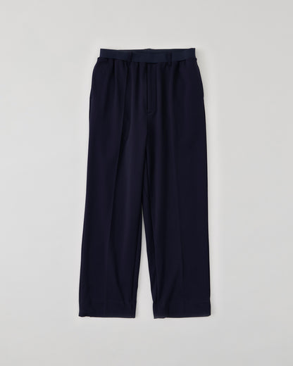 NICENESS　ナイスネス　ORIGINAL JERSEY TRACK PANTS  BERLIN ネイビー　正面