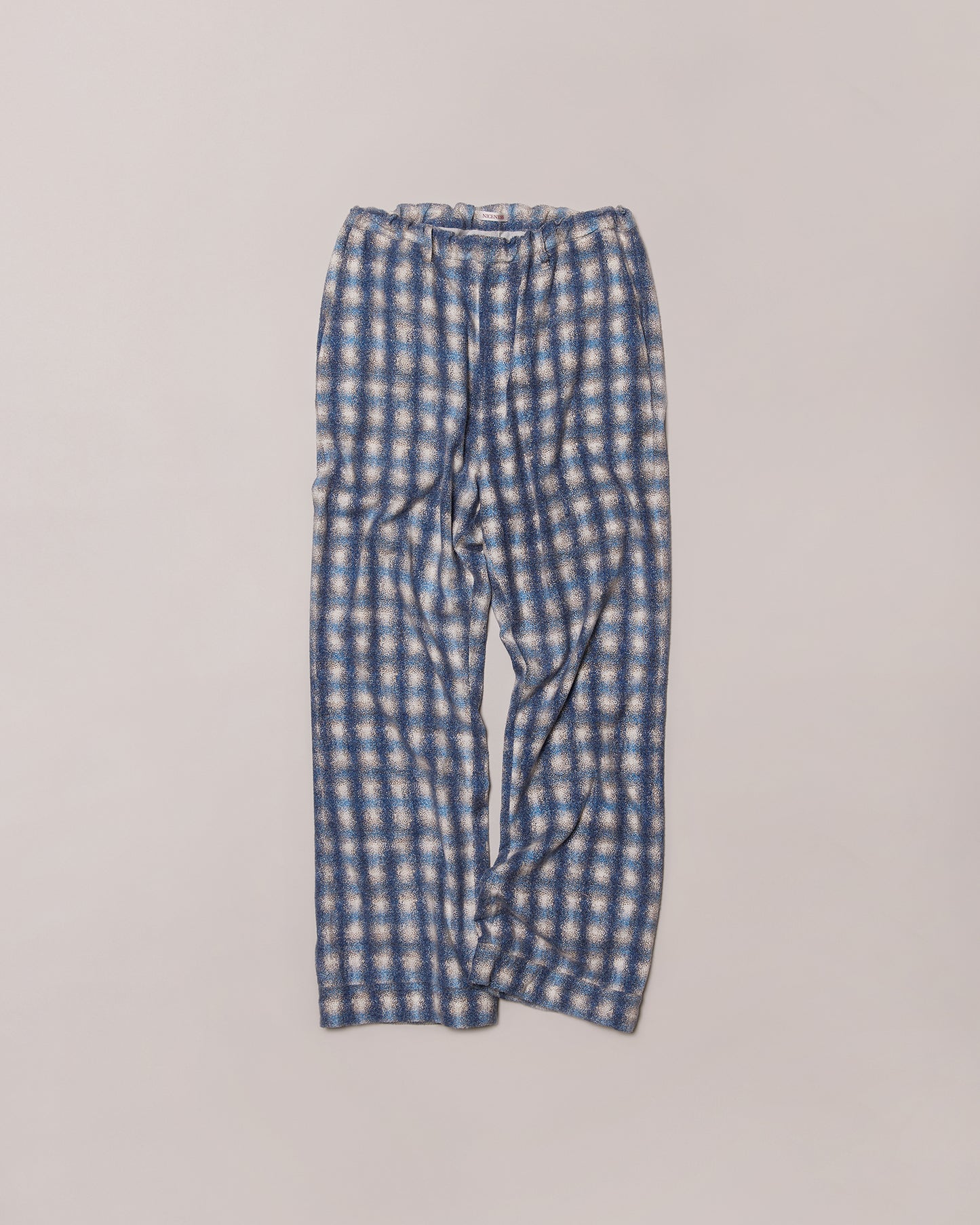 NICENESS　PRINTED SILK PAJAMA PANTS DONALD