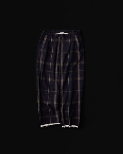 NICENESS　KHADI CHECK EASY PANTS  ALI