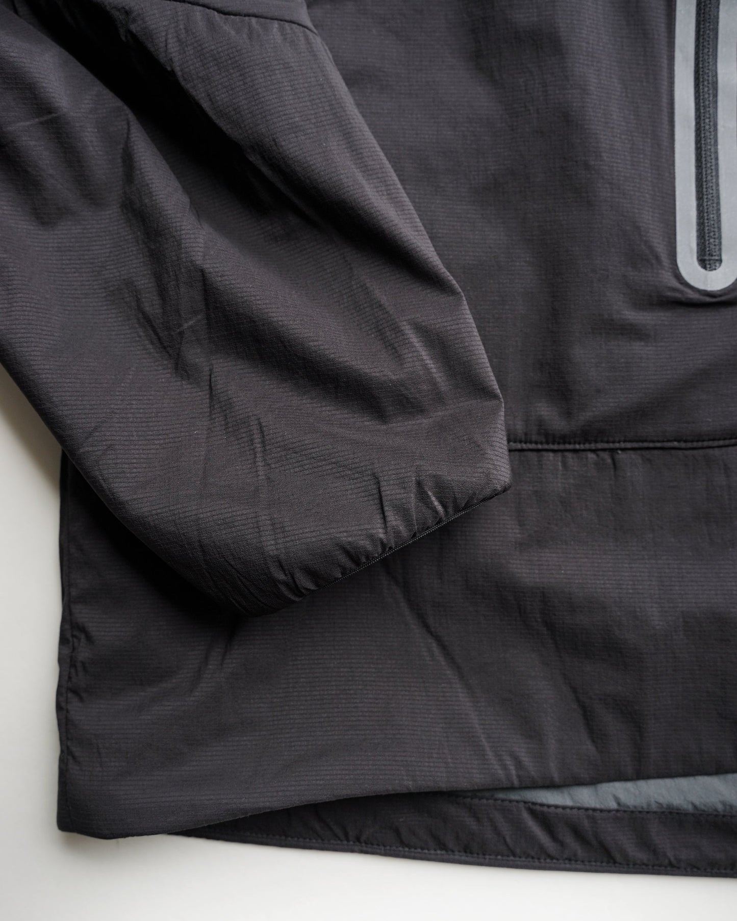 and wander　alpha AIR collarless jacket