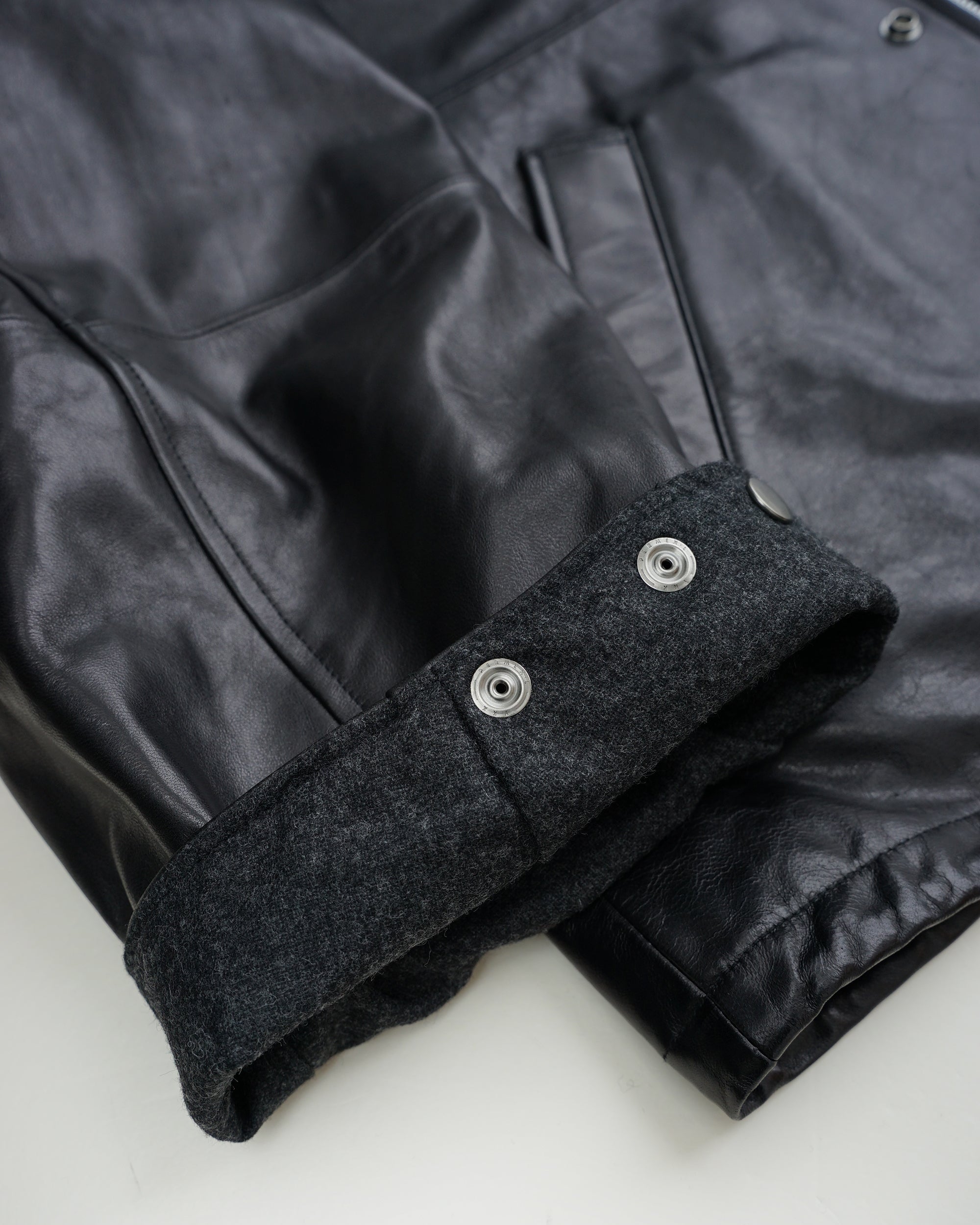 barbell object leather ns jkt – Eins&Zwei