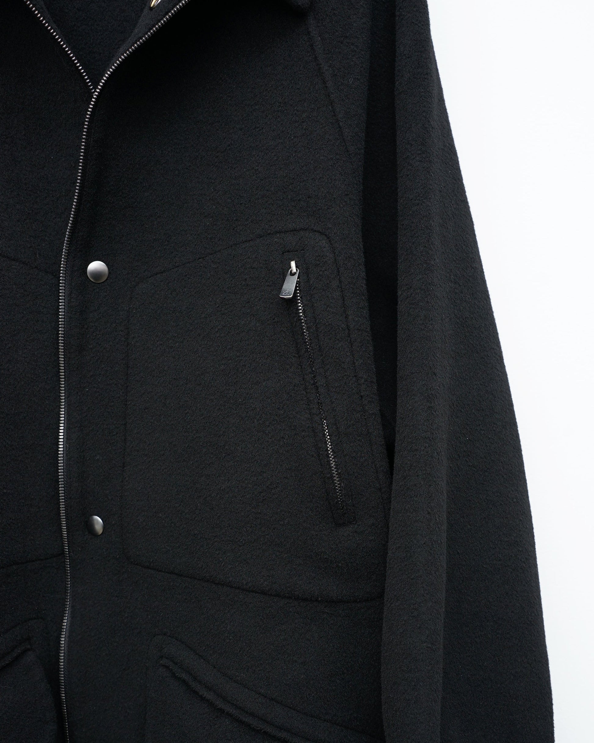 コート ポケット　デザイン