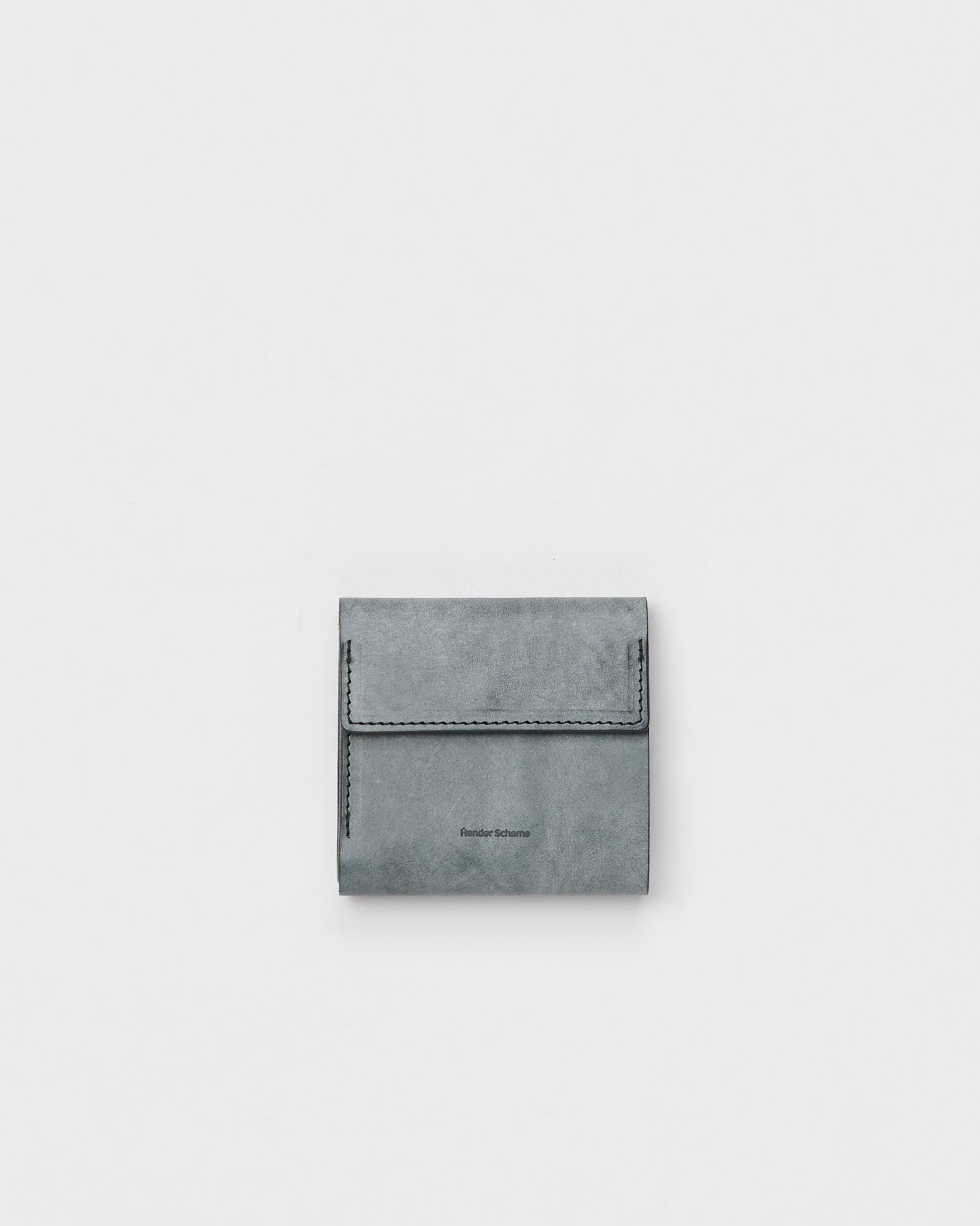 Hender Scheme エンダースキーマ　clasp wallet 財布　正面　ブラック