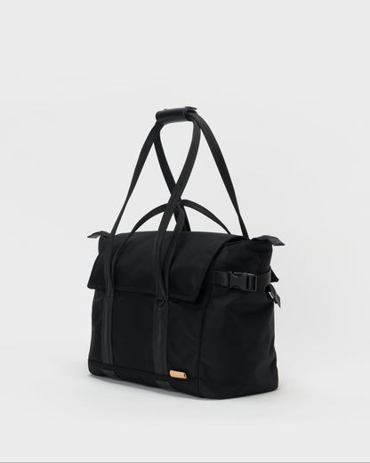 トートバック　ブラック　斜め