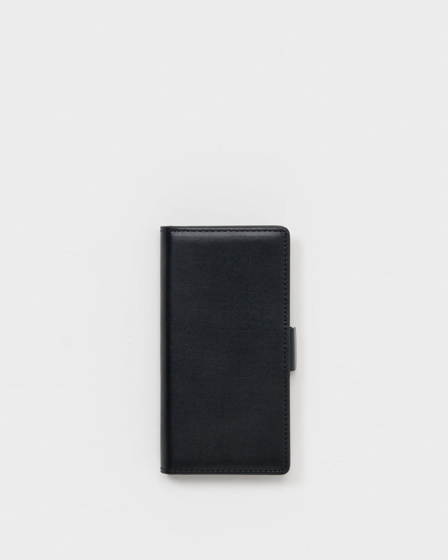 Hender Scheme　エンダースキーマ　smart phone folio ブラック　正面