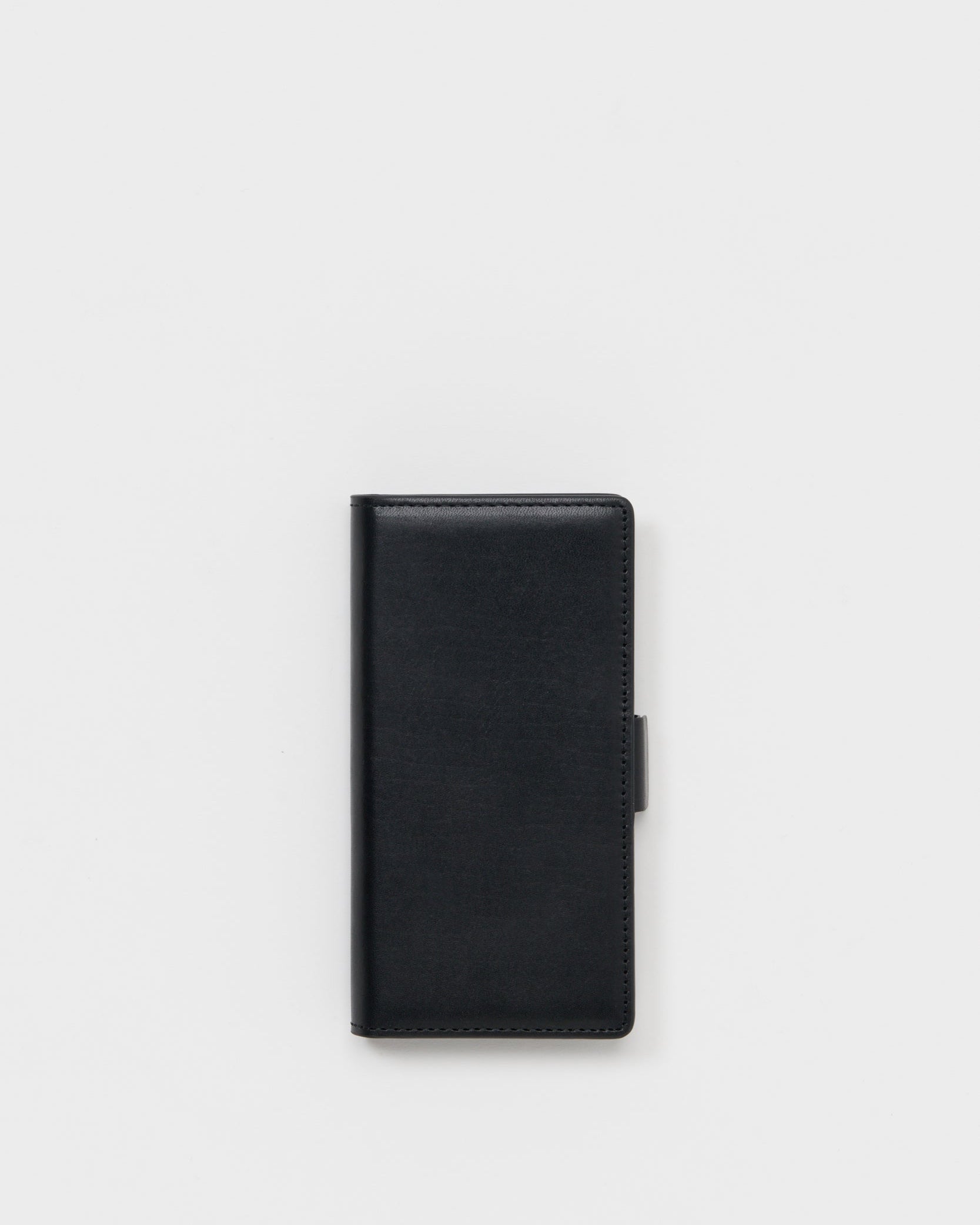 Hender Scheme　エンダースキーマ　smart phone folio ブラック　正面