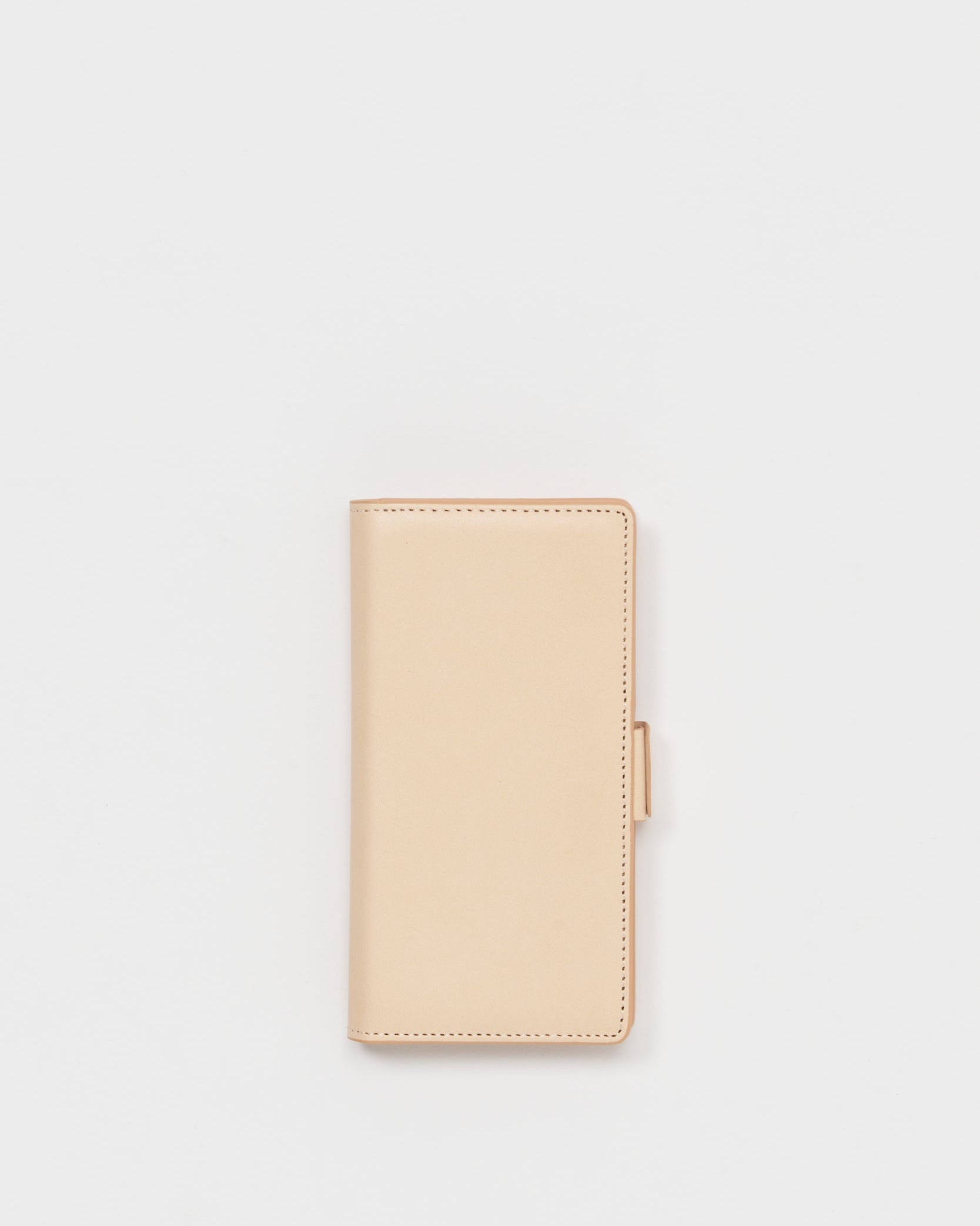 Hender Scheme　エンダースキーマ　smart phone folio ナチュラル　正面