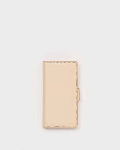 Hender Scheme　エンダースキーマ　smart phone folio ナチュラル　正面